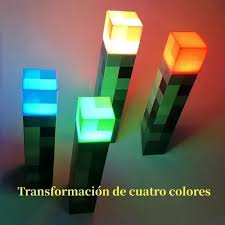 LAMPARA ANTORCHA  MINECRAFT